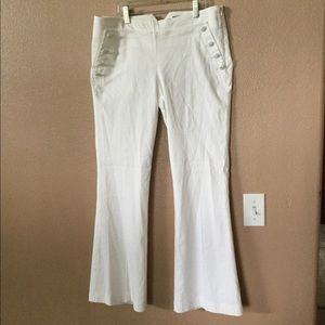 BEBE White Dressy Pants